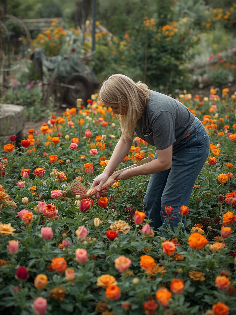 How to Grow a Colorful Flower Border